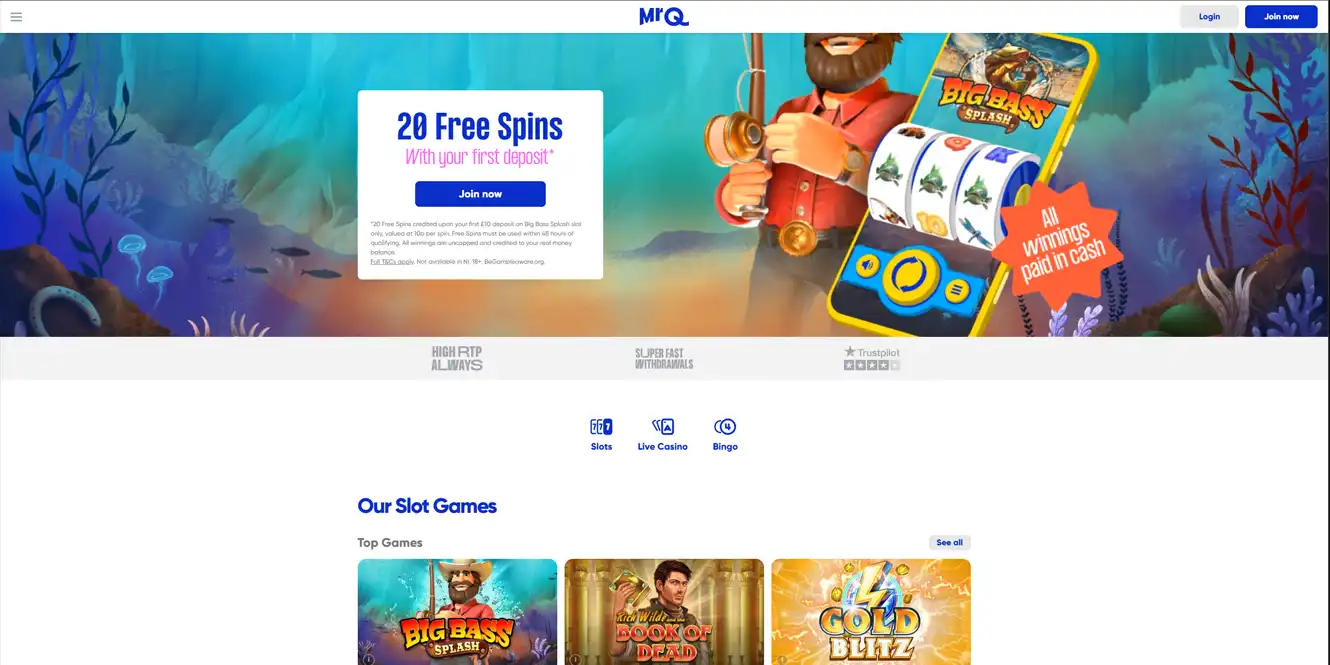 mrq casino home